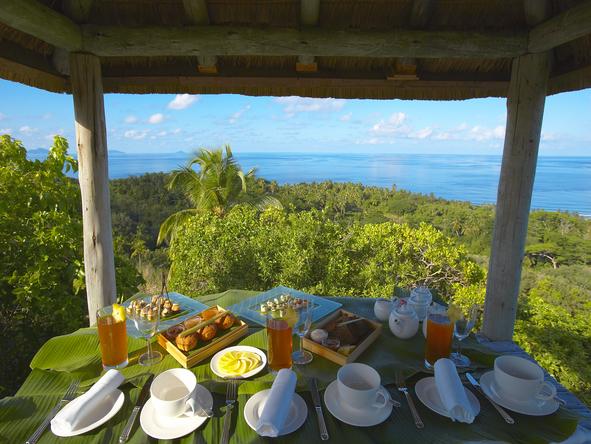 Fregate Island - Breakfast 